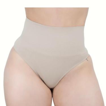 Imagem de Calcinha Cintura Fina - Fanáticos Por Cintas®, Bege, M, Feminino