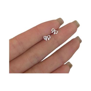 Imagem de Brincos De Coração E Estrela Mini Hipoalergênicos Para Mulheres, Joias