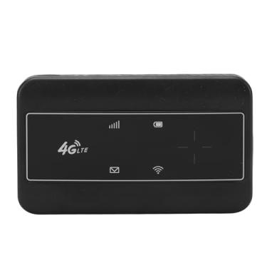 Imagem de Generic Roteador Wi-fi Portátil Versátil, Companheiro de Viagem 4G LTE, Tempo de Espera de 15 Dias para Viajantes, Slot para Cartão Micro SIM (Preto)