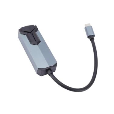 Imagem de Qinlorgo Adaptador USB C para Ethernet, Dongle Ethernet 2.5G, Adaptador RJ45 para USB C Com Plug and Play, Ideal para Dispositivos OS X, IOS 3, 4, 5
