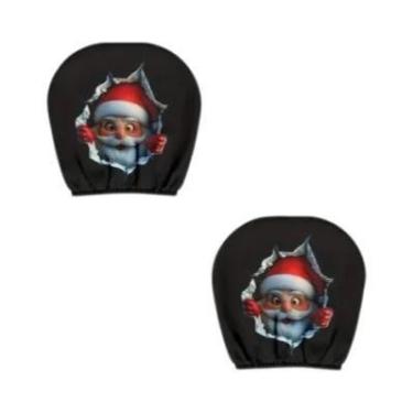 Imagem de Capa De Almofada Para Carro Com Rosto Sorridente, 2 Peças, Macia, Conf