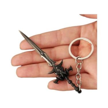 Imagem de Chaveiro Frostmourne De World of Warcraft, Modelo De Arma De Metal De 