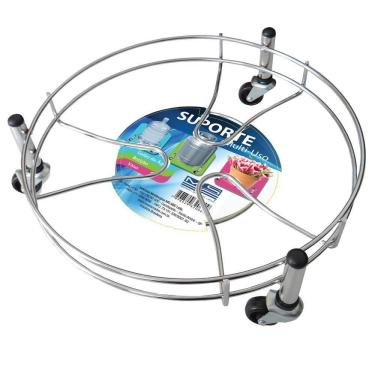 Imagem de Suporte Para Vaso E Botijão Reforçado - 920 - Ms Suporte P-vaso-botijao Reforcado Cr Ms 920 .