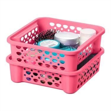 Imagem de Cesto Empilhável Cores Sortidas - 880-3 - Sanremo Cesto Empilhavel Colorido M Ref.880-3 Sa Sanremo