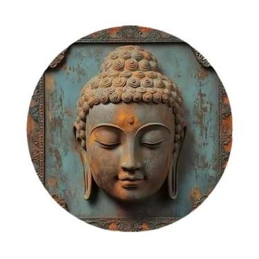 Imagem de Placa Decorativa Com Pintura De Flores E Bonecas Matryoshka Para Cafés