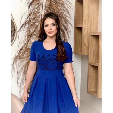 Imagem de Vestido Feminino Rodado Plus Size Conforto Estilo e Caimento Perfeito 