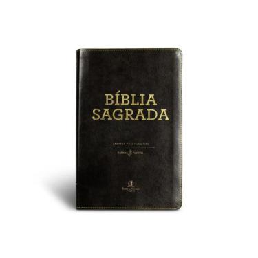 Imagem de Livro - Bíblia ACF, Capa luxo preta, Leitura Perfeita - Thomas Nelson 