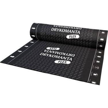 Imagem de Manta Asfáltica Para Impermeabilização, 1 m x 10 m, 3 mm, com Poliéste