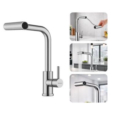 Imagem de Torneira Gourmet Misturador de Cozinha Bancada com Pulverizador Extens