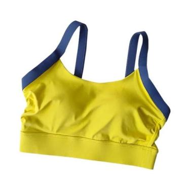 Imagem de Top De Yoga Com Bojo Integrado E Costas Cruzadas, Com Absorção De Impa