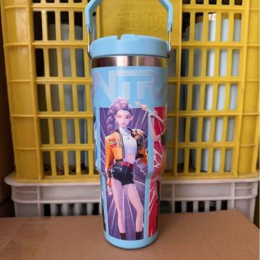 Imagem de Copo KPop Demon Hunters Isolado em Aço Inoxidável 900 mL