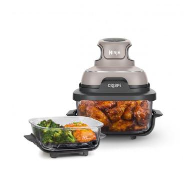 Imagem de Ninja Crispi Air Fryer Fritadeira, Capacidade de 3,78 litros, 6 Copos com Tampas, Cozinha sem Óleo, Cozinha, Assa, Aquece