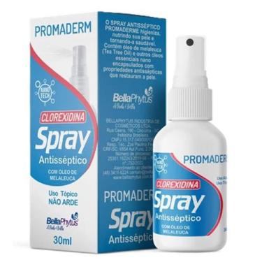 Imagem de PROMADERM Spray Antisséptico Clorexidina 30ml com Óleo de Melaleuca - 