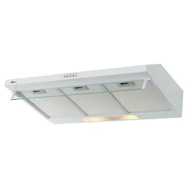 Imagem de Depurador Fischer Classic New 80cm 290w Com 3 Velocidades Branco - 220V