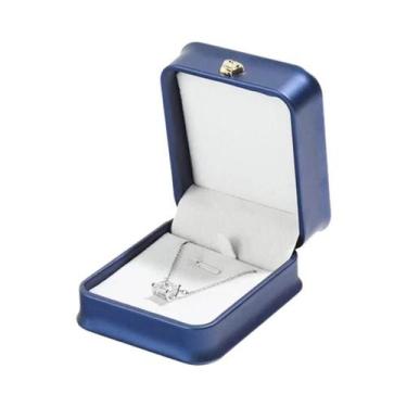 Imagem de Caixa De Joias Em Couro PU Para Anel, Pingente, Pulseira, Pérola E Emb