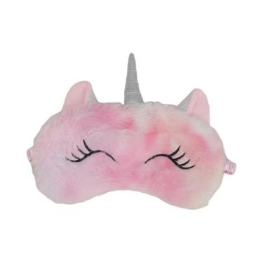 Imagem de Máscara De Dormir Infantil De Unicórnio Em Desenho Animado, Venda Para