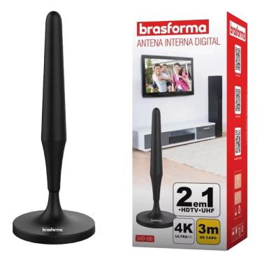 Imagem de Antena Digital Interna Brasforma SHD 500 Omnidirecional
