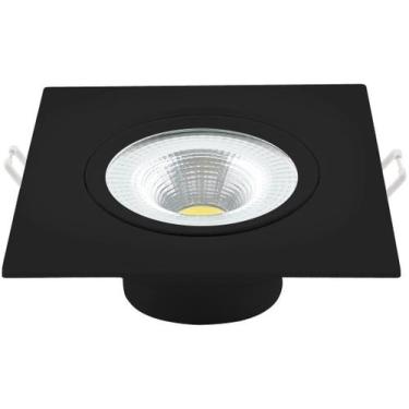 Imagem de Spot de LED de Embutir Quadrado Avant Supimpa - 5W, Preto