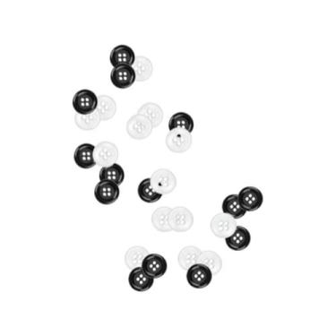 Imagem de 30 Botões Costura 4 Furos Manual Reparo Roupa Camisa Social - Western