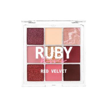 Imagem de Paleta de Sombras Sweets Collection Red Velvet - Ruby Kisses