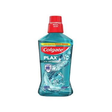 Imagem de Enxaguante Bucal Refrescância Colgate Plax Ice Infinity 500ml, 500ml