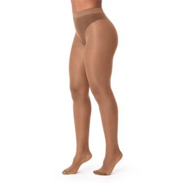 Imagem de Meia Calça Classic Fio 15 Avelã Zee Rucci, P-M