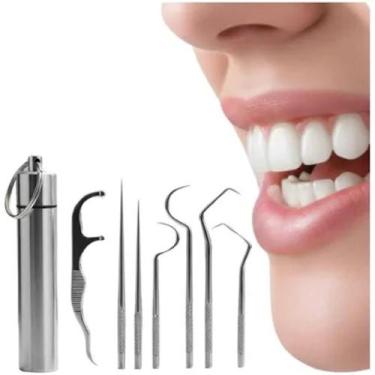 Imagem de Kit removedores de tártaro para dentes - Inoxidável
