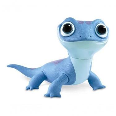 Imagem de Boneco Lagarto Bruni Frozen 2 com Patas e Pescoço Articulados em Vinil Atóxico Azul par...