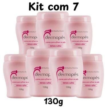 Imagem de 7 Creme p/ Pes Dermopes Hidrata e Afina 130g - Abelha Rainha