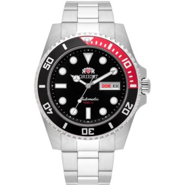 Imagem de Relógio Analógico Masculino 469SS068NH P1SX com Pulseira em Aço Inox Resistente em Prat...