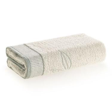 Imagem de Toalha de Rosto Renova Natura 48x80CM 100% Algodão 430g-m2 Macia e Absorvente Verde
