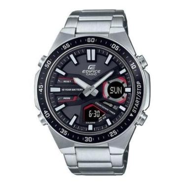 Imagem de Relógio Masculino Anadigi Casio Edifice A Prova D'Água EFV-C110D-1A4VDF-Masculino