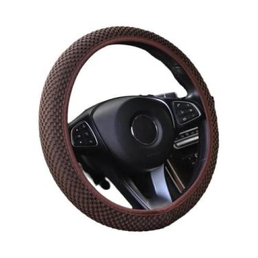 Imagem de Capa De Volante Respirável Para Mulheres Com Rede De Massagem 37-38cm 