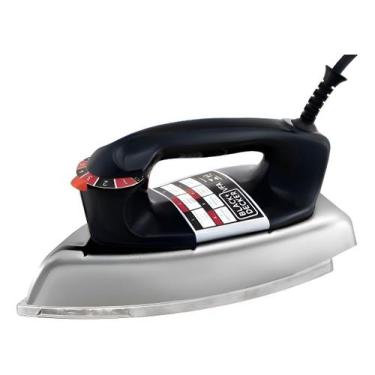 Imagem de Ferro de Passar Roupa Black Decker Modelo VFA1110TM2 Com Base de Alumí