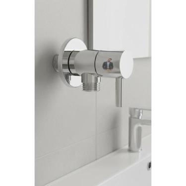 Imagem de 2x Registro Ducha Higiênica Metal Alavanca 1/4 Volta - Congratulations
