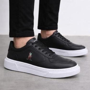 Imagem de Tênis Casual Masculino Polo CWB Super Macio e Confortável Street 09 B-Masculino