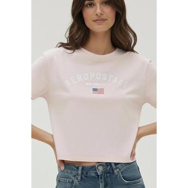 Imagem de Camiseta Manga Curta Feminina Silkada Aéropostale-Feminino