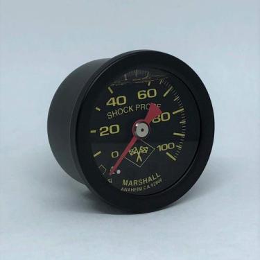 Imagem de Medidor de pressão de combustível Marshall MNB00100 0-100 PSI Preto