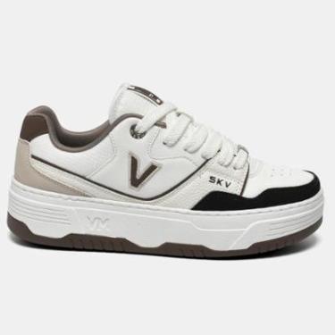 Imagem de Tênis Via Marte Feminino Casual Branco 225-010-12-Feminino