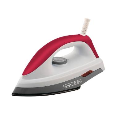 Imagem de Ferro de Passar a Seco Black & Decker F300 com Base Antiaderente e Vinho