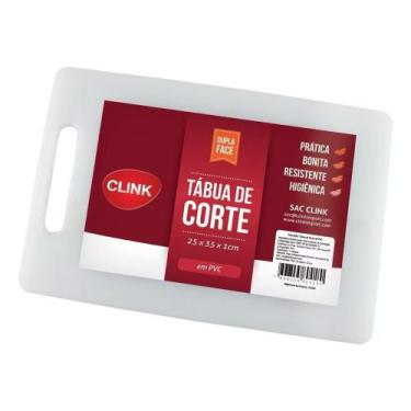 Imagem de Tabua corte de carne plastico pp 25cm x 35cm x 1cm clink