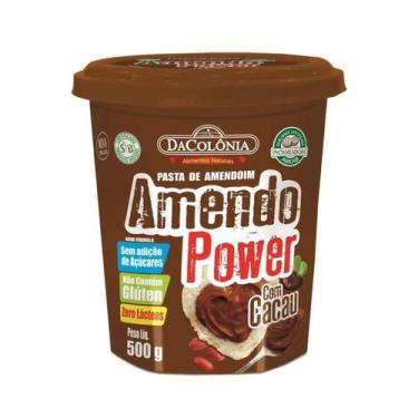 Imagem de Pasta Amendo Power Dacolônia Pote 500g Sabores - dacolonia
