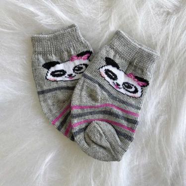 Imagem de Meia Bebê RN várias Estampada Menina em Algodão - Linda Gestante, Pand