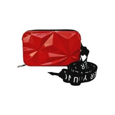 Imagem de Bolsa carteira feminina transversal lateral blogueirinha mini bag infl
