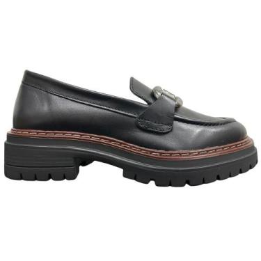 Imagem de Sapato bottero mocassim tratorado ref: 377901 feminino, Preto, 35