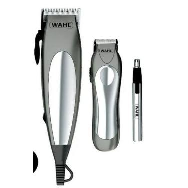 Imagem de Máquina de Cortar Cabelo Aparador Kit Deluxe Groom 220v - Wahl, 220V