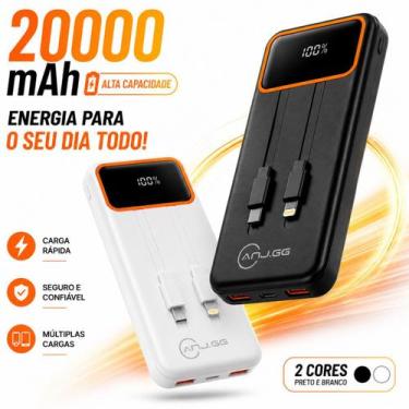 Imagem de Power Bank 20000 mAh 33W Carregador Portátil Super Rápido Original Uni