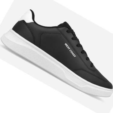 Imagem de Sapatenis West Coast Sunset Masculino, Preto, 40