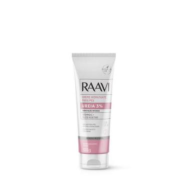 Imagem de Creme Hidratante Para Pés Ureia 3% Raavi 100g, 100g