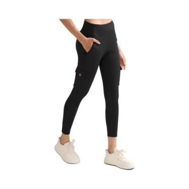 Imagem de Leggings Femininas Elásticas Com Efeito Levanta Bumbum, Estampadas Com